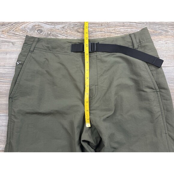 The North Face Convertible Pants/Shorts Mens 32 Green Nylon Ripstop Hiking Camp - Picture 15 of 16